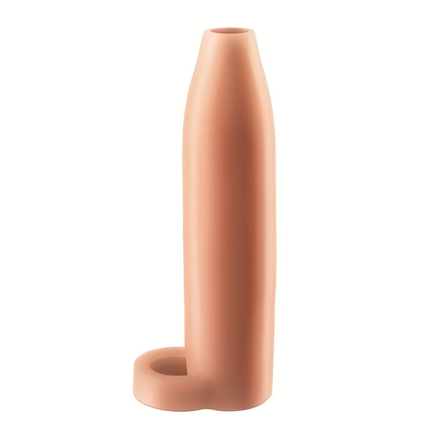 Imagen que nos facilita FANTASY X-TENSIONS de su producto erótico FANTASY X- TENSIONS - REAL FEEL EXTENSION DE PENE XL para nuestra categoría "JUGUETES BIENESTAR |Juguetes para Hombres|Accesorios para el pene|Fundas Pene con Extensión".