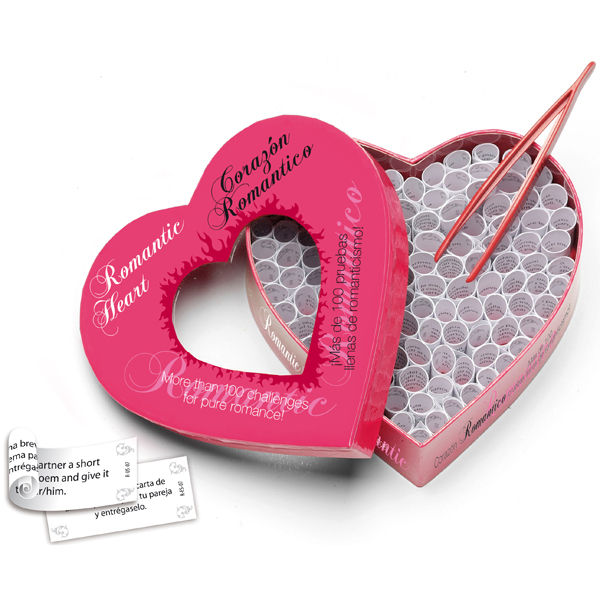 Imagen que nos facilita TEASE&PLEASE de su producto erótico TEASE & PLEASE - JUEGO CORAZÓN ROMÁNTICO para nuestra categoría "JUEGOS |Juegos de pareja".