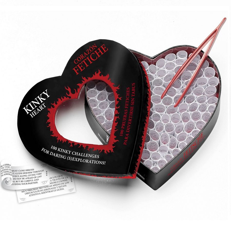Imagen que nos facilita TEASE&PLEASE de su producto erótico TEASE & PLEASE - KINKY HEART & CORAZÓN FETICHE para nuestra categoría "JUEGOS |Juegos de pareja".