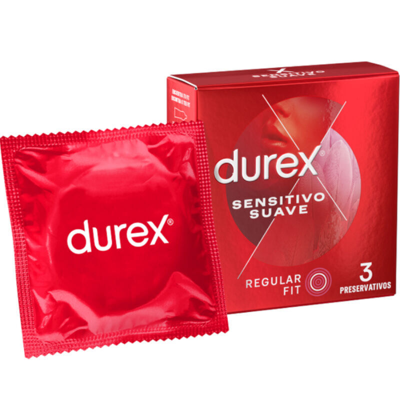 Imagen que nos facilita DUREX CONDOMS de su producto erótico DUREX - PRESERVATIVOS SENSITIVO 3 UNIDADES para nuestra categoría "PRESERVATIVOS |Sensitivos".