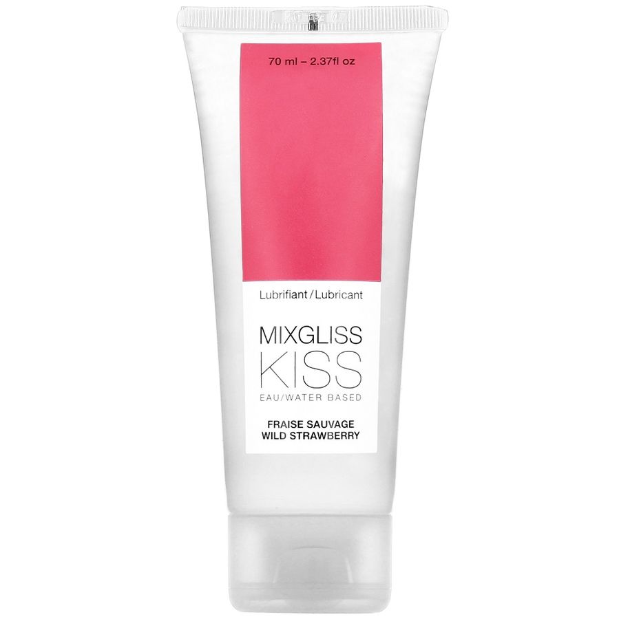Imagen que nos facilita MIXGLISS de su producto erótico MIXGLISS - LUBRICANTE BASE AGUA SABOR A FRESA 70 ML para nuestra categoría "DROGUERÍA |Lubricantes|Con deliciosos Sabores".