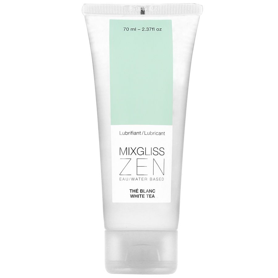 Imagen que nos facilita MIXGLISS de su producto erótico MIXGLISS - LUBRICANTE ZEN TÉ BLANCO 70ML para nuestra categoría "DROGUERÍA |Lubricantes|Con deliciosos Sabores".