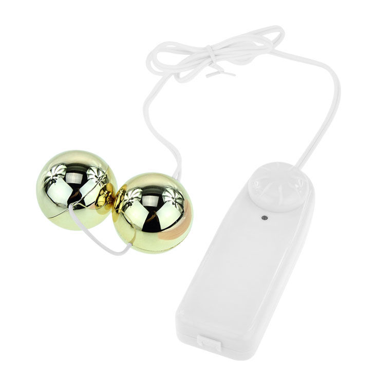 Imagen que nos facilita BAILE STIMULATING de su producto erótico BAILE - GOLDEN BOLAS CHINAS VIBRADOR para nuestra categoría "JUGUETES BIENESTAR |Juguetes para Mujeres|Bolas Chinas|Bolas Basicas".
