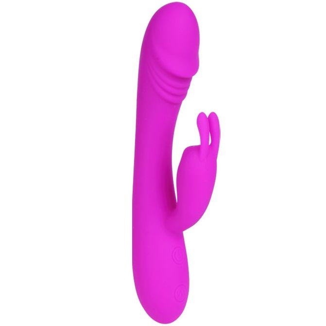 Imagen que nos facilita PRETTY LOVE SMART de su producto erótico PRETTY LOVE - SMART VIBRADOR CON RABBIT 30 MODOS HUNTER para nuestra categoría "JUGUETES BIENESTAR |Vibradores|Vibradores Rabbit".