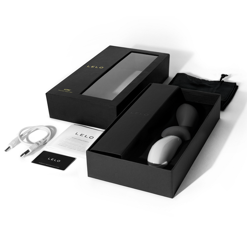 Imagen que nos facilita LELO de su producto erótico LELO - LOKI VIBRADOR PROSTÁTICO NEGRO para nuestra categoría "JUGUETES BIENESTAR |Anal|Vibradores Anales".