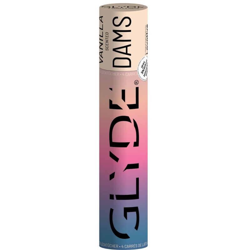 Imagen que nos facilita SHEER GLYDE de su producto erótico SHEER GLYDE - DAMS LÁMINAS LATEX SEXO ORAL VAINILLA para nuestra categoría "PRESERVATIVOS |Protección Sexo Oral".