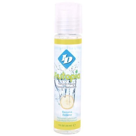 Imagen que nos facilita ID FRUTOPIA de su producto erótico ID FRUTOPIA - SABOR A PLATANO 30ML para nuestra categoría "DROGUERÍA |Lubricantes|Con deliciosos Sabores".