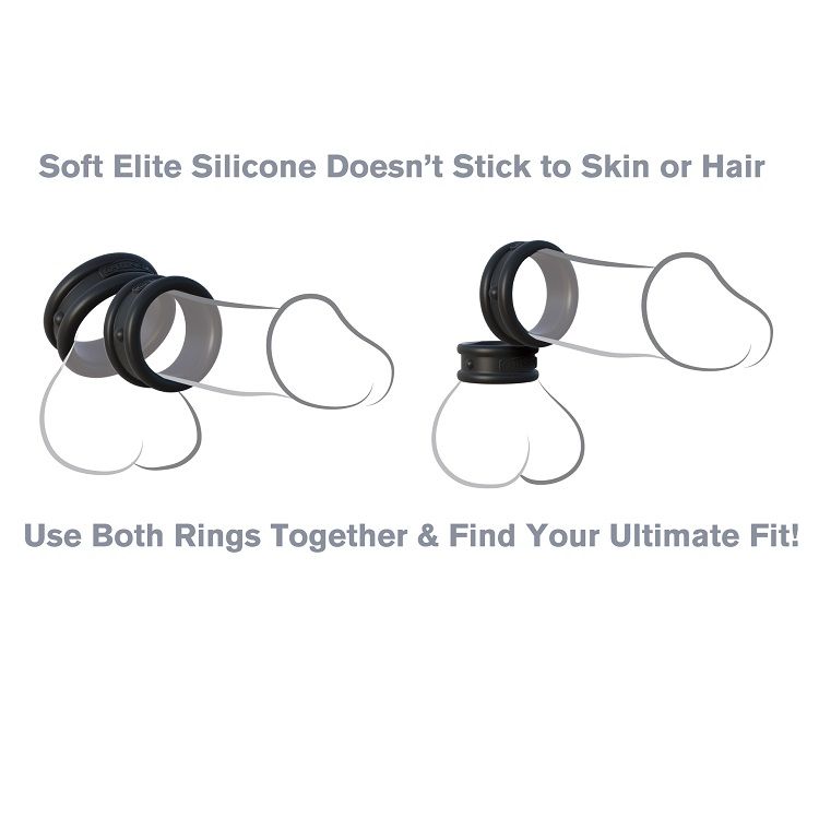 Imagen que nos facilita FANTASY C-RINGZ de su producto erótico FANTASY C-RINGZ - ANILLAS SILICONA MAX WIDHT para nuestra categoría "JUGUETES BIENESTAR |Juguetes para Hombres|Accesorios para el pene|Anillos Pene|Anillos sin vibración".