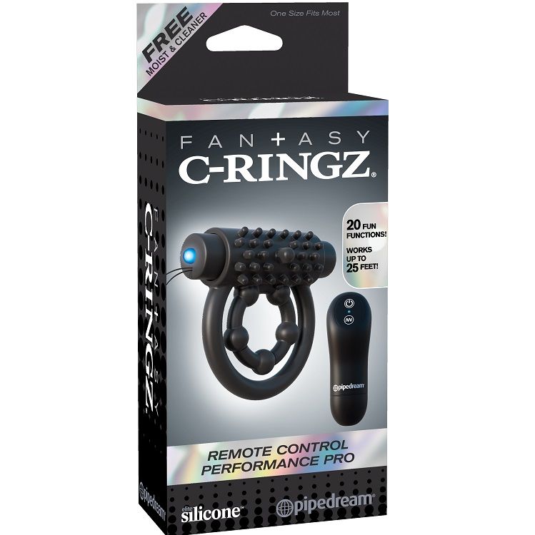 Imagen que nos facilita FANTASY C-RINGZ de su producto erótico FANTASY C-RINGZ - ANILLO CONTROL REMOTO PERFORANCE para nuestra categoría "JUGUETES BIENESTAR |Juguetes para Hombres|Accesorios para el pene|Anillos Pene|Anillos con Vibración".
