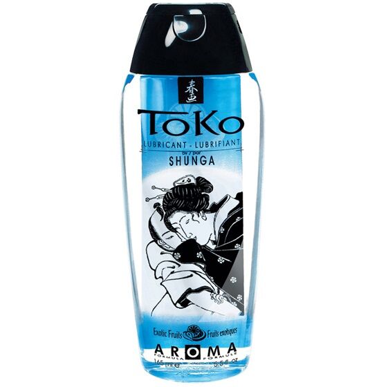 Imagen que nos facilita SHUNGA LUBRICANTS de su producto erótico SHUNGA - TOKO AROMA LUBRICANTE FRUTAS EXÓTICAS para nuestra categoría "DROGUERÍA |Lubricantes|Con deliciosos Sabores".