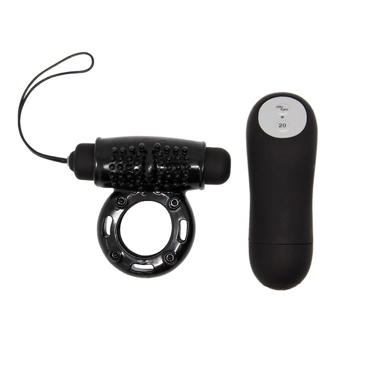 Imagen que nos facilita BAILE FOR HIM de su producto erótico BAILE - ANILLO CONTROL REMOTO NEGRO 20V para nuestra categoría "JUGUETES BIENESTAR |Juguetes para Hombres|Accesorios para el pene|Anillos Pene|Anillos con Vibración".