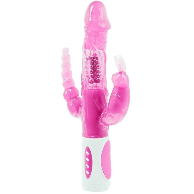 Imagen que nos facilita BAILE ROTATIONS de su producto erótico BAILE - PRETTY BUNNY TRIPLE VIBRADOR ROTADOR para nuestra categoría "JUGUETES BIENESTAR |Vibradores|Rotadores y vibradores".