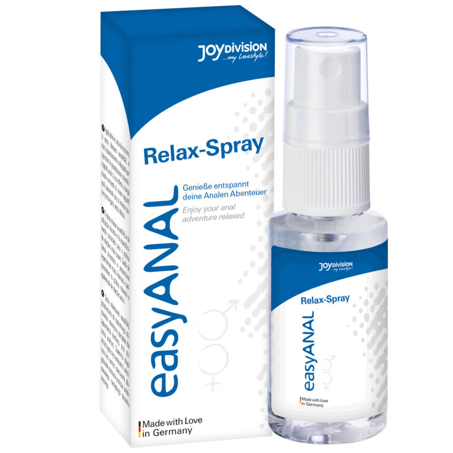 Imagen que nos facilita JOYDIVISION EASYANAL de su producto erótico JOYDIVISION EASYANAL - LUBRICANTE SPRAY RELAX 30 ML para nuestra categoría "DROGUERÍA |Lubricantes|Anal - Sprays o cremas relajantes".