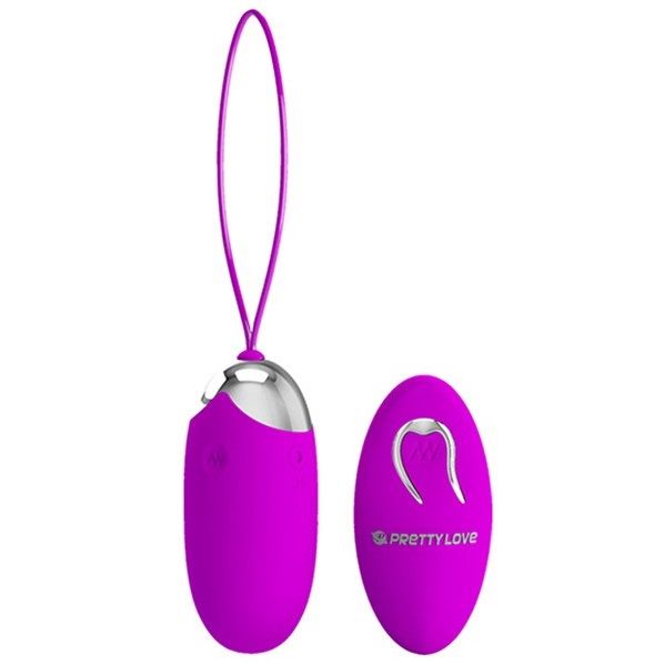 Imagen que nos facilita PRETTY LOVE SMART de su producto erótico PRETTY LOVE - EGG BERGER CONTROL REMOTO 12 V para nuestra categoría "JUGUETES BIENESTAR |Vibradores|Vibradores control remoto".