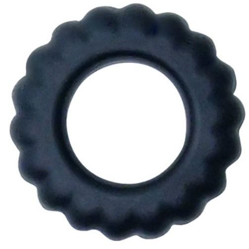 Imagen que nos facilita BAILE FOR HIM de su producto erótico BAILE - TITAN COCKRING BLACK 2 CM para nuestra categoría "JUGUETES BIENESTAR |Juguetes para Hombres|Accesorios para el pene|Anillos Pene|Anillos sin vibración".