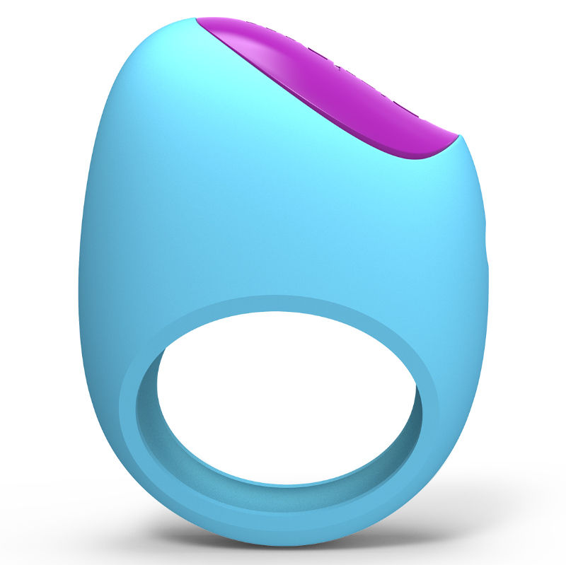 Imagen que nos facilita PICOBONG de su producto erótico LELO - PICOBONG REMOJI LIFEGUARD ANILLO VIBRADOR APP LIFEGUARD AZUL para nuestra categoría "JUGUETES BIENESTAR |Juguetes para Hombres|Accesorios para el pene|Anillos Pene|Anillos con Vibración".