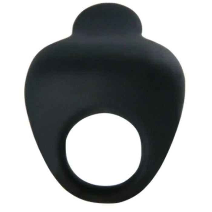 Imagen que nos facilita PRETTY LOVE MALE de su producto erótico PRETTY LOVE - THIMBLE ANILLO VIBRADOR NEGRO para nuestra categoría "JUGUETES BIENESTAR |Juguetes para Hombres|Accesorios para el pene|Anillos Pene|Anillos con Vibración".