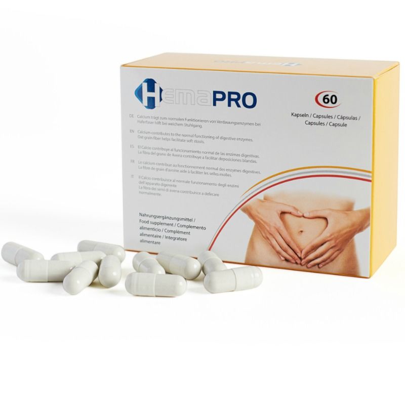 Imagen que nos facilita 500COSMETICS de su producto erótico Hemapro Pills – Complemento alimenticio natural para las hemorroides para nuestra categoría "DROGUERÍA |Estimulantes para Ellos|Cápsulas para Hombres".