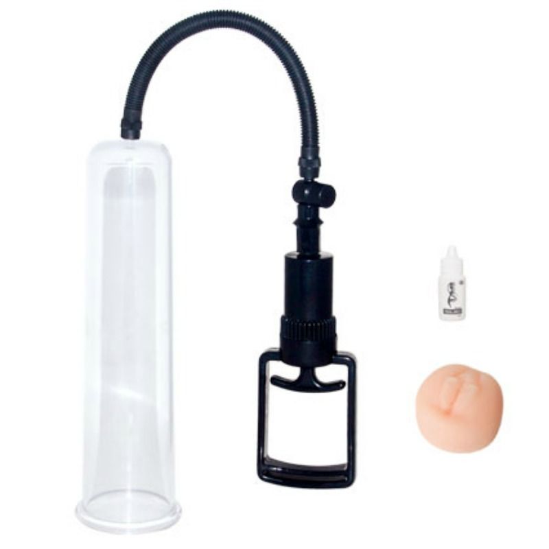 Imagen que nos facilita BAILE FOR HIM de su producto erótico BAILE - BOMBA DE ERECCION TIRADOR Y BOQUILLA VAGINA 25 CM para nuestra categoría "JUGUETES BIENESTAR |Juguetes para Hombres|Accesorios para el pene|Bomba Alargadora Pene".