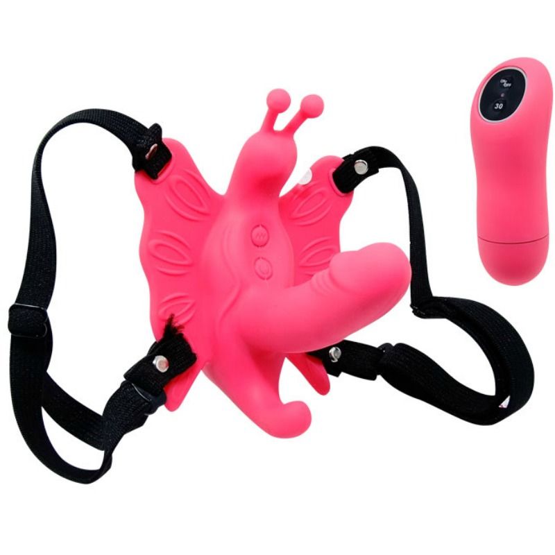Imagen que nos facilita BAILE STIMULATING de su producto erótico BAILE - ULTRA PASSIONATE ARNÉS MARIPOSA CONTROL REMOTO para nuestra categoría "JUGUETES BIENESTAR |Vibradores|Vibradores control remoto".