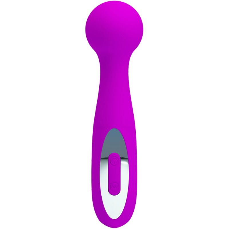 Imagen que nos facilita PRETTY LOVE de su producto erótico PRETTY LOVE - MASAJEADOR RECARGABLE WADE 12 FUNCIONES para nuestra categoría "JUGUETES BIENESTAR |Juguetes para Mujeres|Estimuladores|Masajeadores".