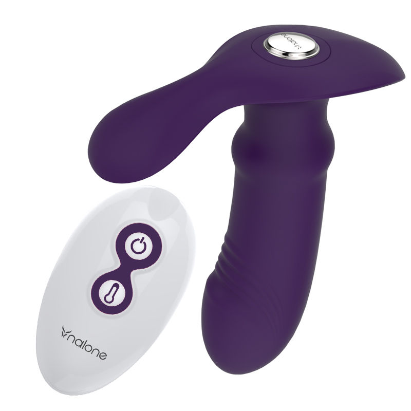 Imagen que nos facilita NALONE de su producto erótico NALONE - MARLEY ESTIMULADOR ANAL MEN CONTROL REMOTO para nuestra categoría "JUGUETES BIENESTAR |Vibradores|Vibradores control remoto".