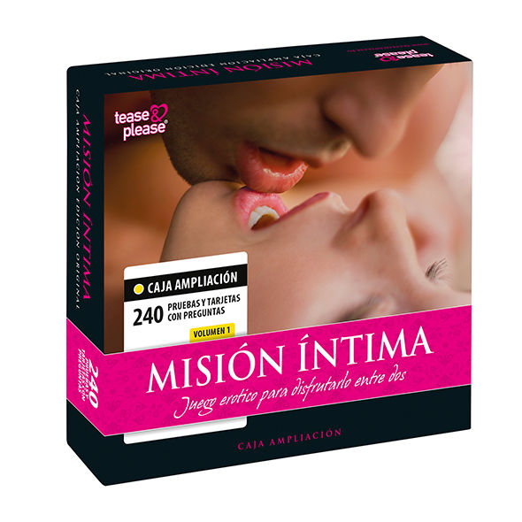 Imagen que nos facilita TEASE&PLEASE de su producto erótico TEASE & PLEASE - MISIÓN ÍNTIMA CAJA AMPLIACIÓN para nuestra categoría "JUEGOS |Juegos de mesa".