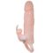 Imagen que nos facilita BAILE FOR HIM de su producto erótico BAILE - BRAVE MAN FUNDA PENE CON RABBIT VIBRADOR 16.5 CM NATURAL para nuestra categoría "JUGUETES BIENESTAR |Juguetes para Hombres|Accesorios para el pene|Fundas Pene sin extensión".