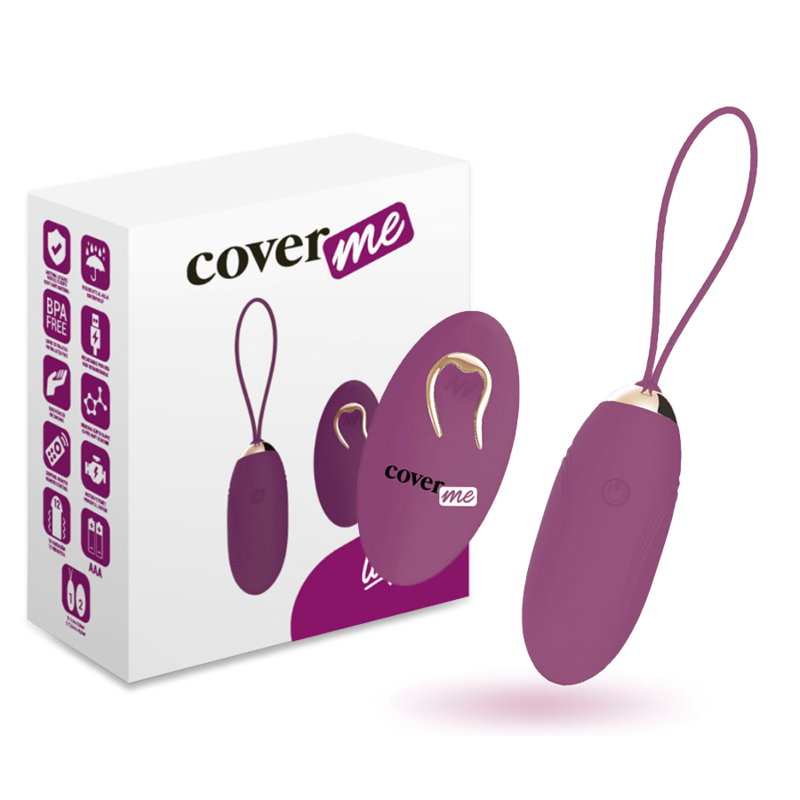 Imagen que nos facilita COVERME de su producto erótico COVERME - HUEVO CONTROL REMOTO LAPI LILA para nuestra categoría "JUGUETES BIENESTAR |Vibradores|Vibradores control remoto".