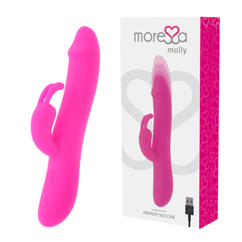 Imagen que nos facilita MORESSA de su producto erótico MORESSA - MOLLY IMPULSOR UP&DOWN Y POTENTE VIBRACIÓN PREMIUM SILICONE RECARGABLE para nuestra categoría "JUGUETES BIENESTAR |Juguetes para Mujeres|Estimuladores".