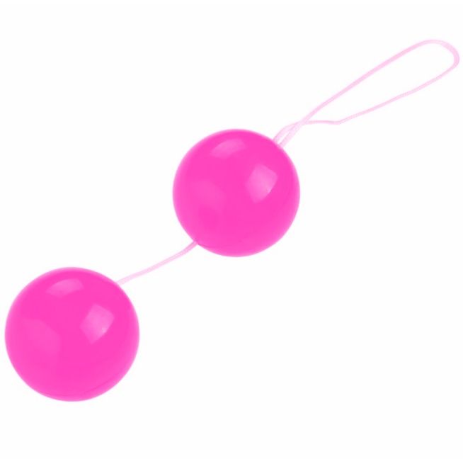 Imagen que nos facilita BAILE STIMULATING de su producto erótico BAILE - TWINS BALLS BOLAS CHINAS ROSA UNISEX para nuestra categoría "JUGUETES BIENESTAR |Juguetes para Mujeres|Bolas Chinas|Bolas Basicas".
