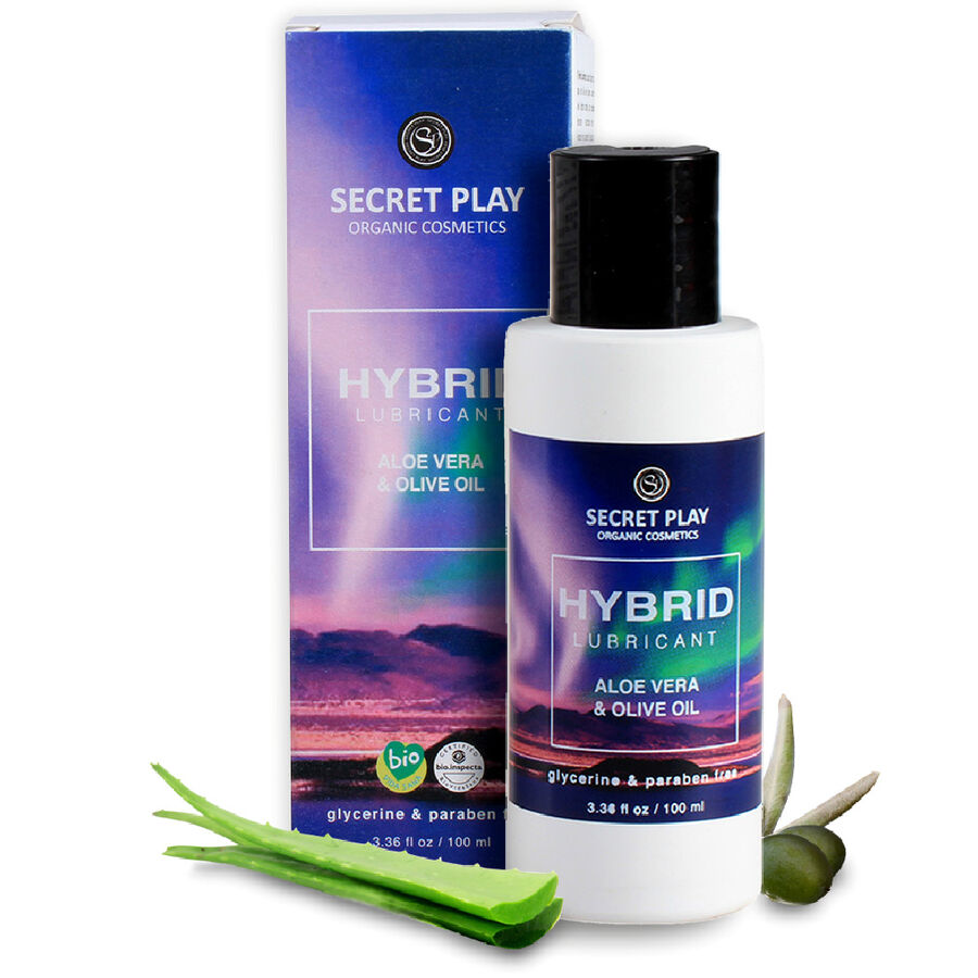 Imagen que nos facilita SECRETPLAY COSMETIC de su producto erótico SECRETPLAY - LUBRICANTE ORGANICO HIBRIDO 100 ML para nuestra categoría "DROGUERÍA |Lubricantes|Bio Ecólogico".