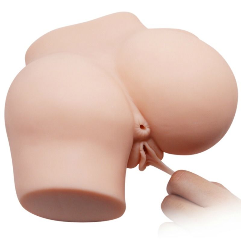 Imagen que nos facilita CRAZY BULL de su producto erótico CRAZY BULL - TRASERO CON VAGINA Y ANO REALÍSTICOS Y VIBRACIÓN para nuestra categoría "JUGUETES BIENESTAR |Juguetes para Hombres|Vaginas con vibración".