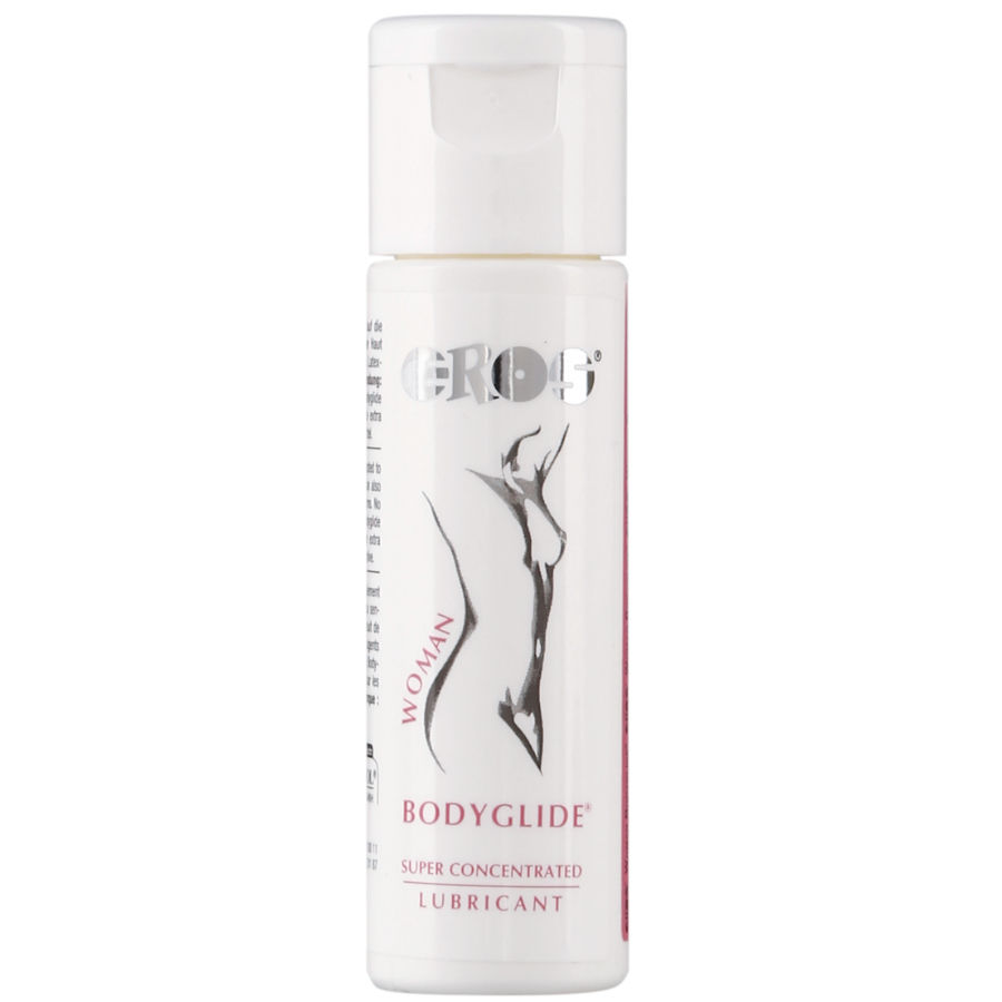 Imagen que nos facilita EROS CLASSIC LINE de su producto erótico EROS - BODYGLIDE LUBRICANTE SUPERCOCENTRADO SILICONA WOMAN 30 ML para nuestra categoría "DROGUERÍA |Lubricantes|Base Silicona".