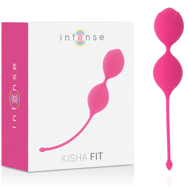 Imagen que nos facilita INTENSE HEALTH & FUN de su producto erótico INTENSE - KISHA FIT SILICONE KEGEL FUCHSIA para nuestra categoría "JUGUETES BIENESTAR |Juguetes para Mujeres|Bolas Chinas|Bolas Silicona".