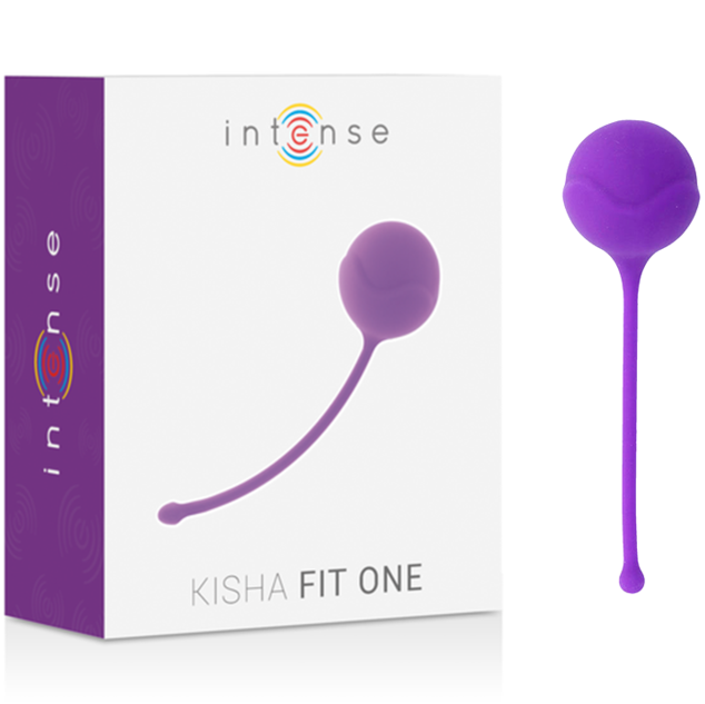 Imagen que nos facilita INTENSE HEALTH & FUN de su producto erótico INTENSE - KISHA FIT ONE SILICONE KEGEL LILA para nuestra categoría "JUGUETES BIENESTAR |Juguetes para Mujeres|Bolas Chinas|Bolas Silicona".