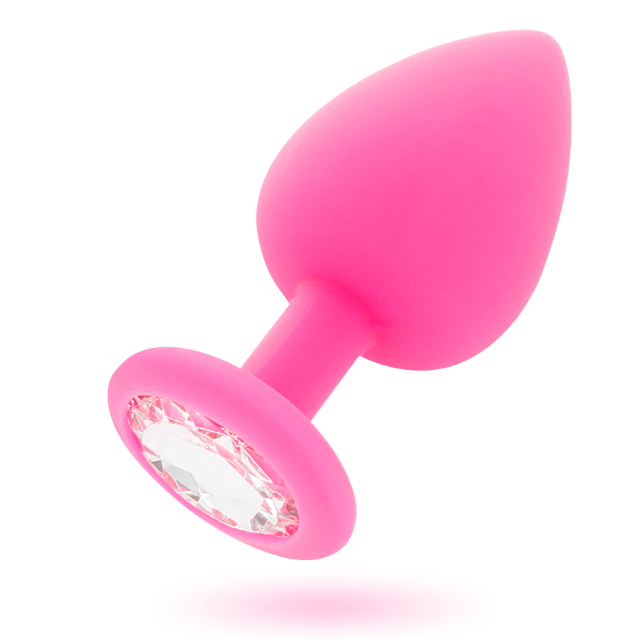 Imagen que nos facilita INTENSE ANAL TOYS de su producto erótico INTENSE - SHELKI M PLUG ANAL FUCHSIA para nuestra categoría "JUGUETES BIENESTAR |Anal|Plugs Anales".