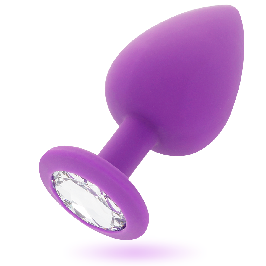 Imagen que nos facilita INTENSE ANAL TOYS de su producto erótico INTENSE - SHELKI L PLUG ANAL LILA para nuestra categoría "JUGUETES BIENESTAR |Anal|Plugs Anales".