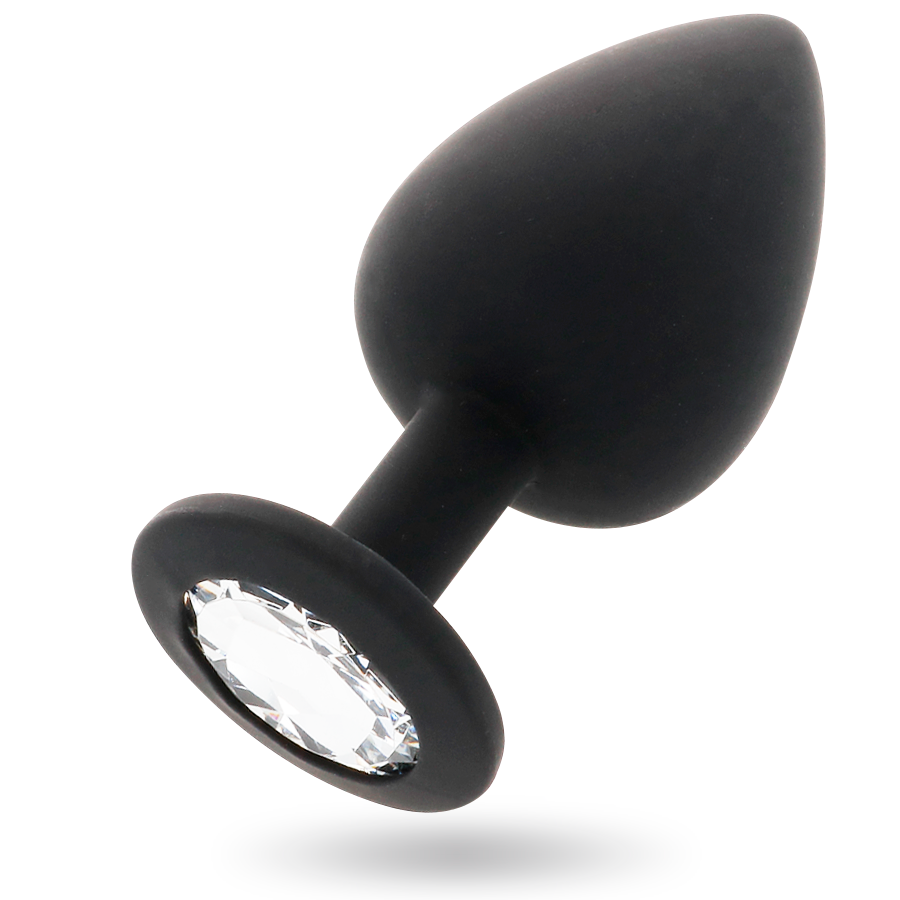 Imagen que nos facilita INTENSE ANAL TOYS de su producto erótico INTENSE - SHELKI L PLUG ANAL NEGRO para nuestra categoría "JUGUETES BIENESTAR |Anal|Plugs Anales".
