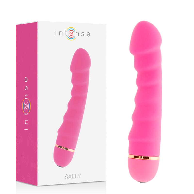 Imagen que nos facilita INTENSE FUN de su producto erótico INTENSE - SALLY 20 SPEEDS SILICONE ROSA para nuestra categoría "JUGUETES BIENESTAR |Vibradores|Vibradores Punto G".