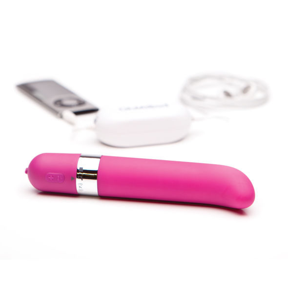 Imagen que nos facilita OH MI BOD de su producto erótico OHMIBOD - FREESTYLE ESTIMULADOR VIBRADOR PUNTO G ROSA para nuestra categoría "JUGUETES BIENESTAR |Vibradores|Vibradores control remoto".