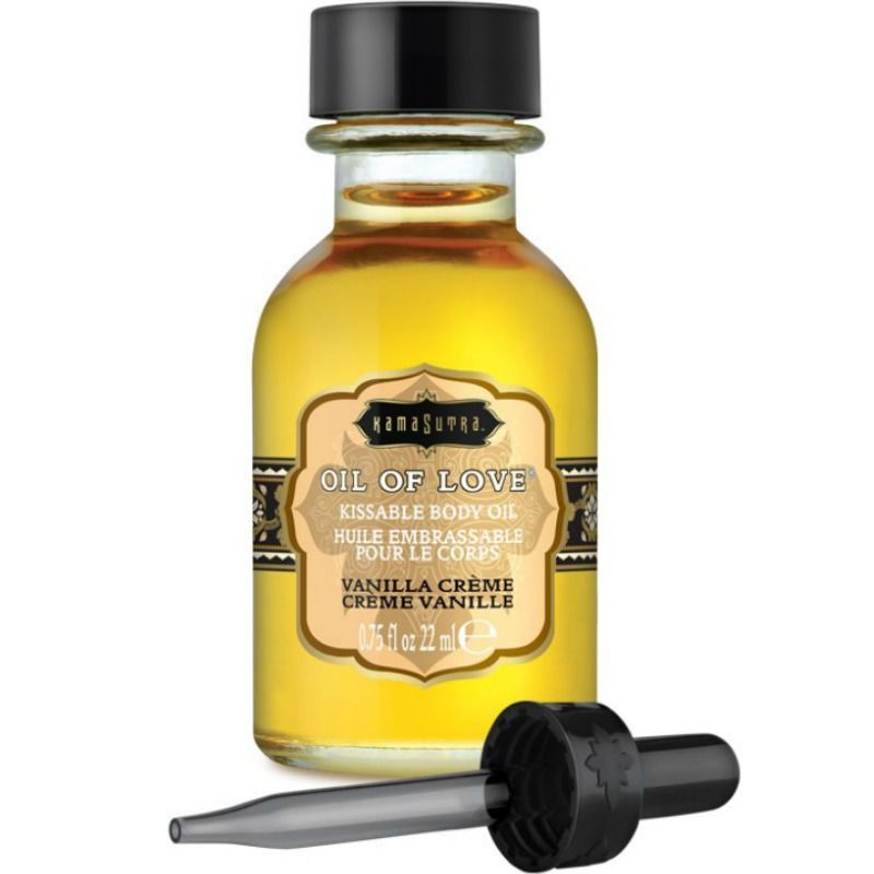 Imagen que nos facilita KAMASUTRA  COSMETICS de su producto erótico KAMASUTRA - ACEITE COMESTIBLE - VAINILLA 22 ML para nuestra categoría "DROGUERÍA |Para Masajes|Aceites con Sabores".