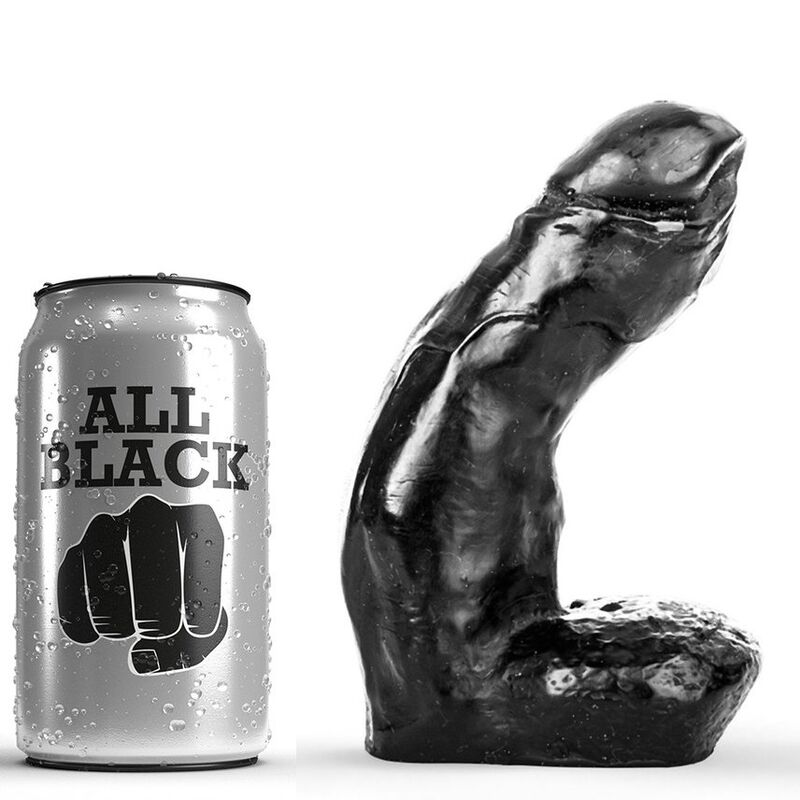 Imagen que nos facilita ALL BLACK de su producto erótico ALL BLACK - DILDO REALÍSTICO 15 CM para nuestra categoría "JUGUETES BIENESTAR |Dildos sin Vibración|Penes realisticos".
