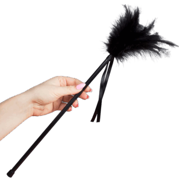 Imagen que nos facilita SECRETPLAY 100% FETISH de su producto erótico SECRETPLAY - PLUMERO PLUMAS NEGRO 40 CM para nuestra categoría "MODA & LENCERÍA|Lencería Mujer|Accesorios|Boas y Plumas".