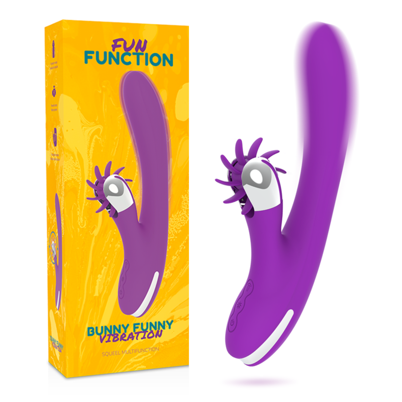 Imagen que nos facilita FUN FUNCTION de su producto erótico FUN FUNCTION - BUNNY FUNNY VIBRATION 2.0 para nuestra categoría "JUGUETES BIENESTAR |Vibradores|Vibradores HI-TECH".