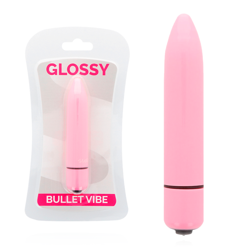 Imagen que nos facilita GLOSSY de su producto erótico GLOSSY - THIN VIBRADOR ROSA INTENSO para nuestra categoría "JUGUETES BIENESTAR |Vibradores|Mini vibradores".