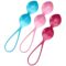Imagen que nos facilita SATISFYER BALLS de su producto erótico SATISFYER - LOVEBALLS TRAINING SET 2 para nuestra categoría "JUGUETES BIENESTAR |Juguetes para Mujeres|Bolas Chinas|Bolas Silicona".