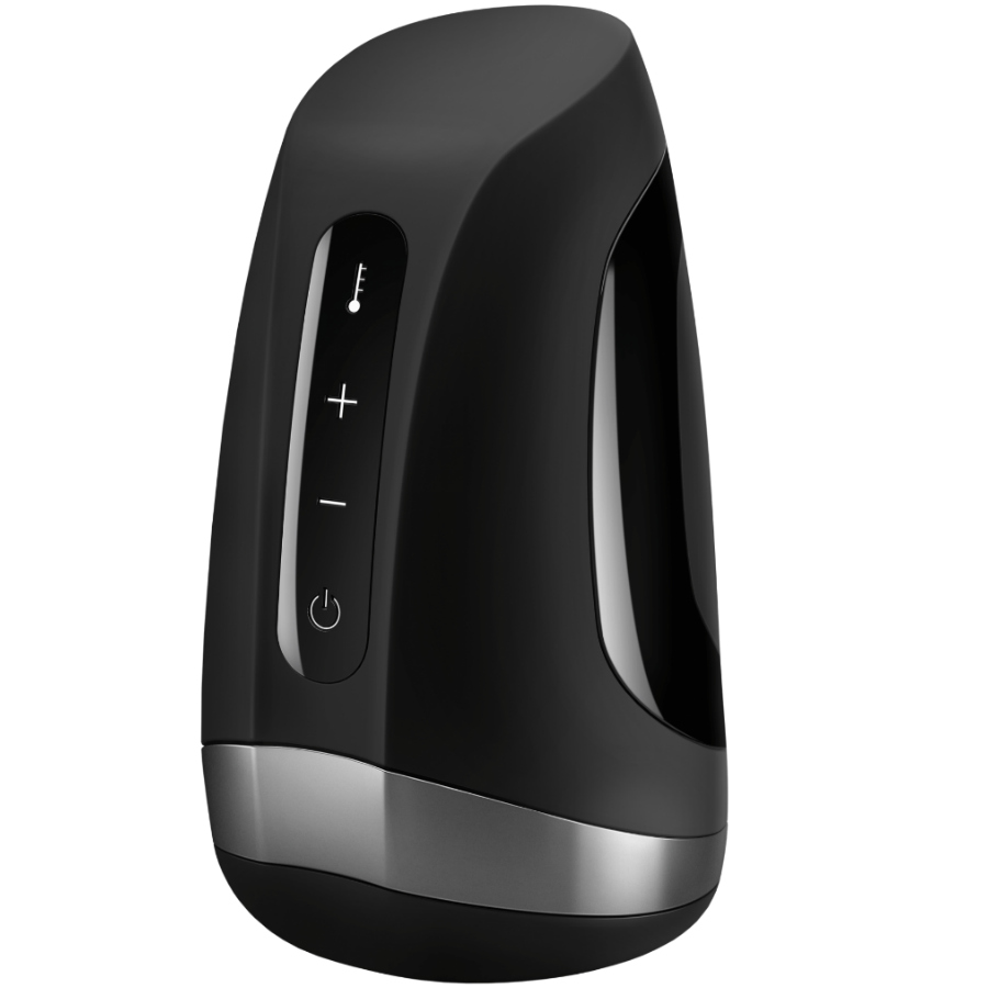 Imagen que nos facilita SATISFYER MEN de su producto erótico SATISFYER - MEN MASTURBADOR VIBRACIÓN CON CALOR para nuestra categoría "JUGUETES BIENESTAR |Juguetes para Hombres|Vaginas con vibración".