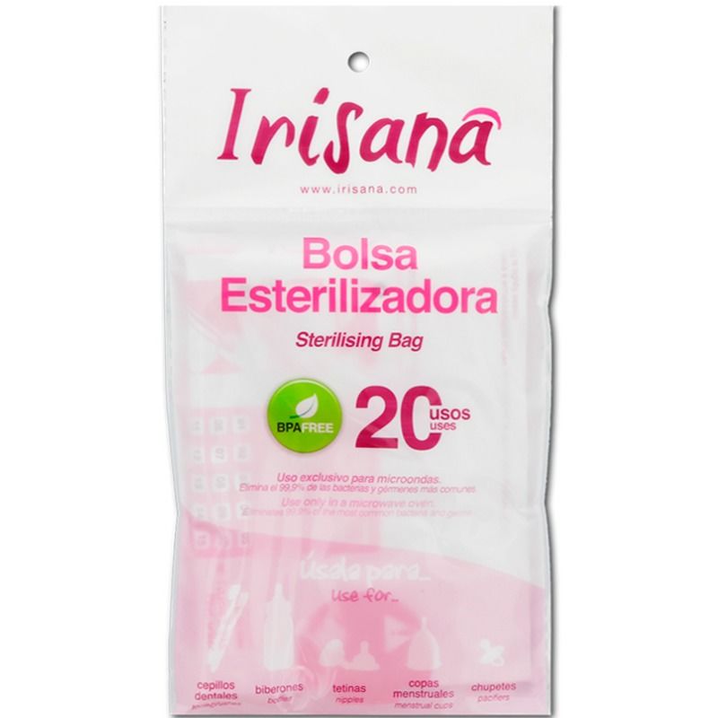 Imagen que nos facilita IRISCUP de su producto erótico IRISANA - BOLSA ESTERILIZADORA COPA VAGINAL 1 UNIDAD para nuestra categoría "DROGUERÍA |Desinfección y Mantenimiento |Artículos Mantenimiento".