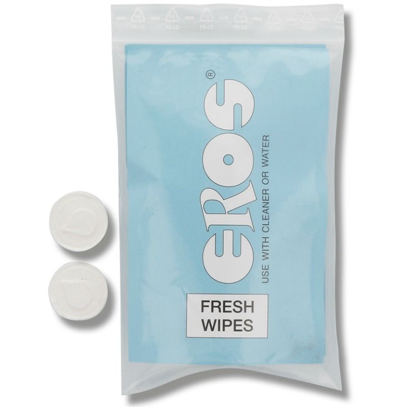 Imagen que nos facilita EROS de su producto erótico EROS - TOALLITAS FRESCOR LIMPIEZA INTIMA para nuestra categoría "DROGUERÍA |Desinfección y Mantenimiento |Limpieza íntima".